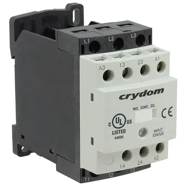 DRC3R48A420 (REV 480V 7.6A 230 VAC 2NO)