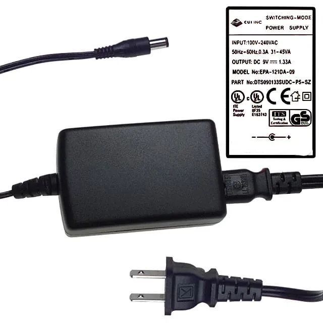 DTS090133SUDC-P5P-SZ (AC/DC DESKTOP ADAPTER 9V 12W)