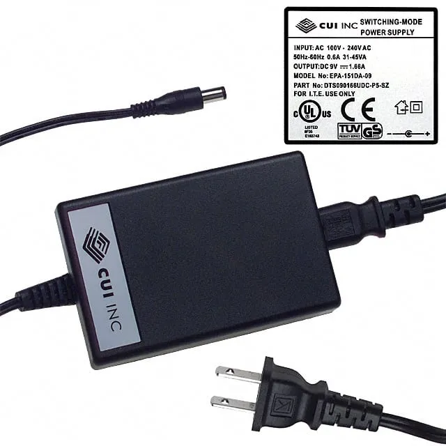DTS090166UDC-P5P (AC/DC DESKTOP ADAPTER 9V 15W)