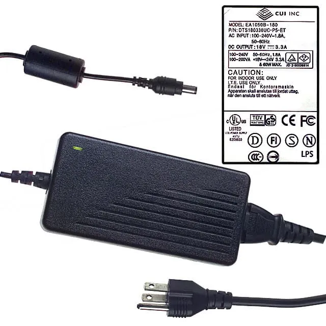 DTS180330UC-P5-ET (AC/DC DESKTOP ADAPTER 18V 60W)