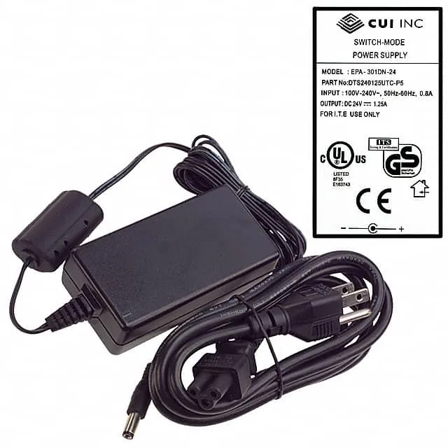 DTS240125UTC-P5P (AC/DC DESKTOP ADAPTER 24V 30W)