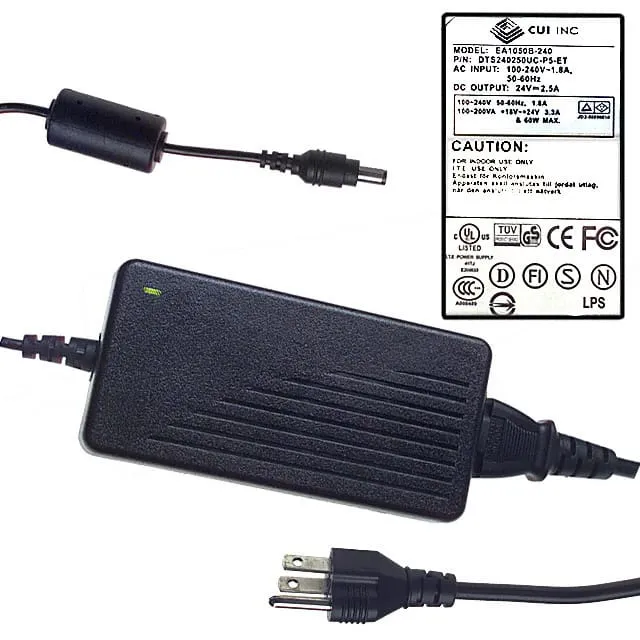 DTS240250UC-P5-ET (AC/DC DESKTOP ADAPTER 24V 60W)