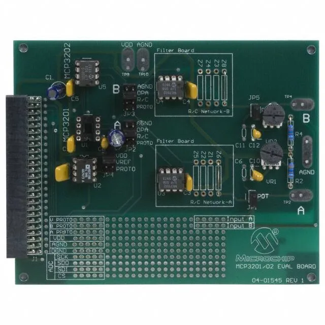 DV3201A (BOARD DGHTR SNGL/DUAL MCP3201/02)