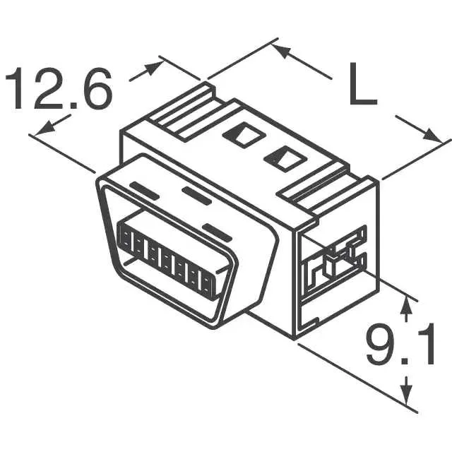 DX30AM-14P (CONN PLUG DISCRETE IDC 14POS)