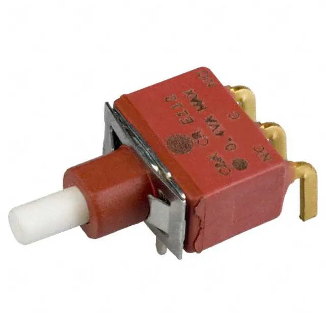 E112SD1A3PE (SWITCH PUSH SPDT 0.4VA 20V)