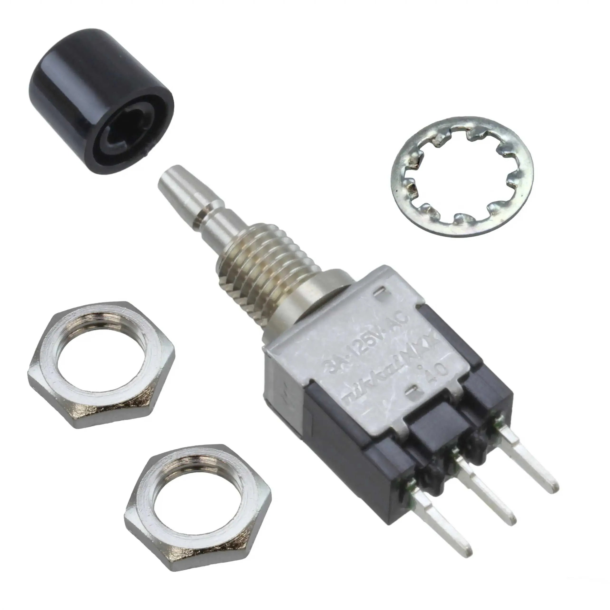 EB2011P-BA (SWITCH PUSHBUTTON SPDT 3A 125V)