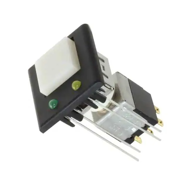 EB2085G-B-J33AFE (SWITCH PUSH DPDT 0.4VA 28V)