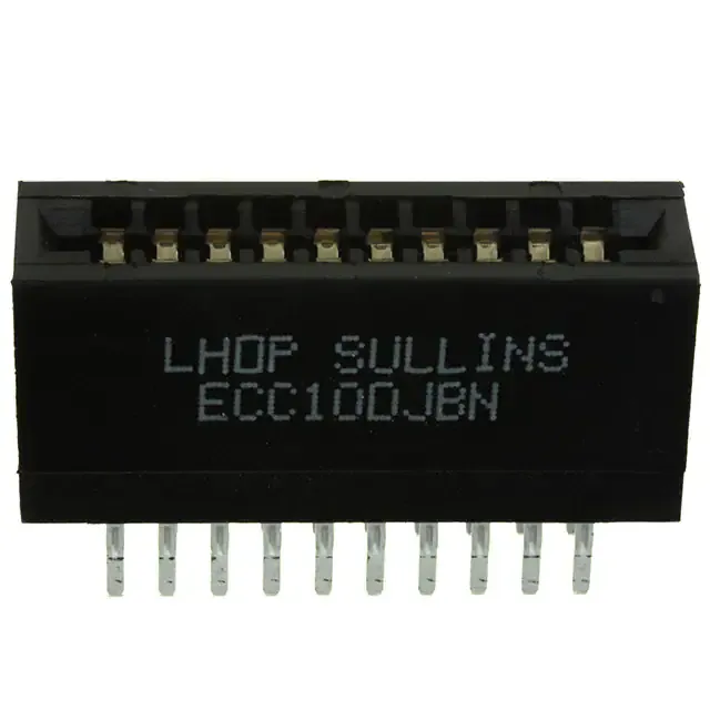 ECC10DJBN (CONN EDGE DUAL FMALE 20POS 0.100)