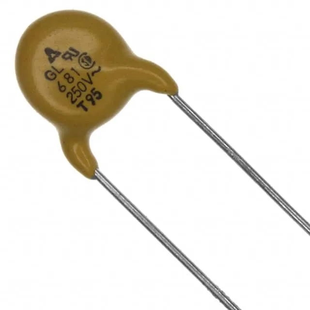 ECK-DGL681MB (CAP CER 680PF 250VAC Y5P RADIAL)