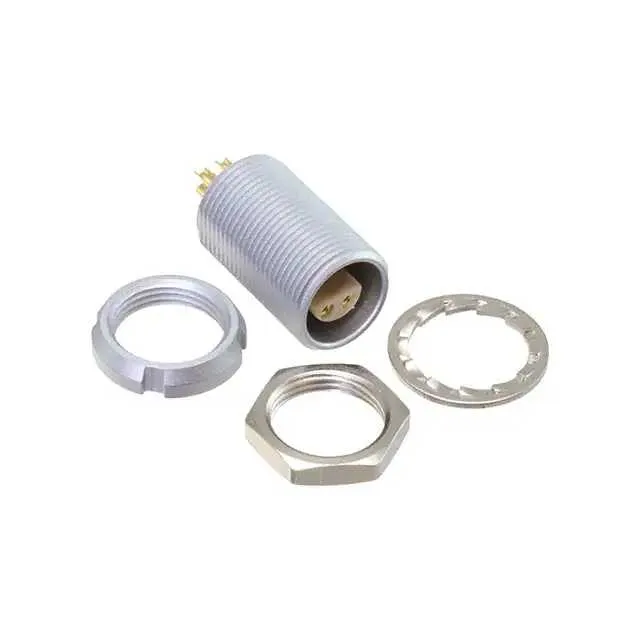 ECP.0S.304.CLL (CONN CIRC RCPT 4POS SOLDER CUP)