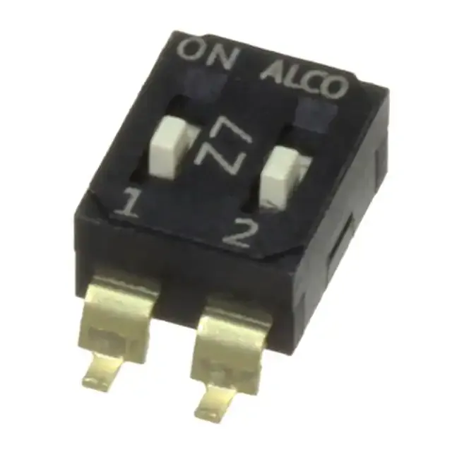 EDS02SGNNTU04Q (END STACK DIP 2P G RAISED TUBE)