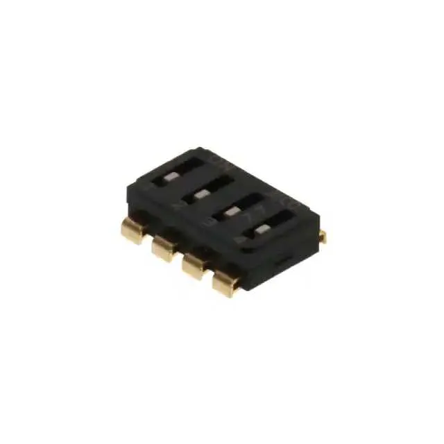 EDS04SNRNTR04Q (END STACK DIP 4P J RECESS T&R)