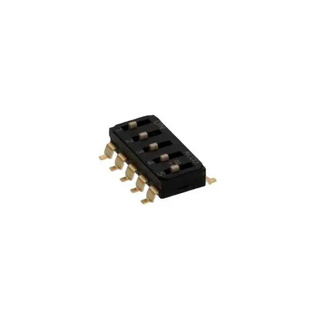 EDS05SGNNTR04Q (END STACK DIP 5P G RAISED T&R)