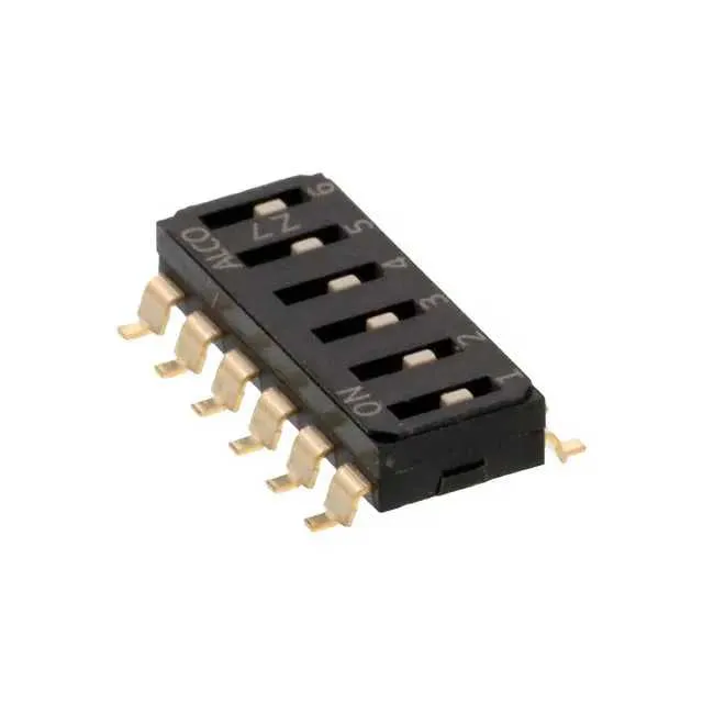 EDS06SGRNTU04Q (END STACK DIP 6P G RECESS TUBE)