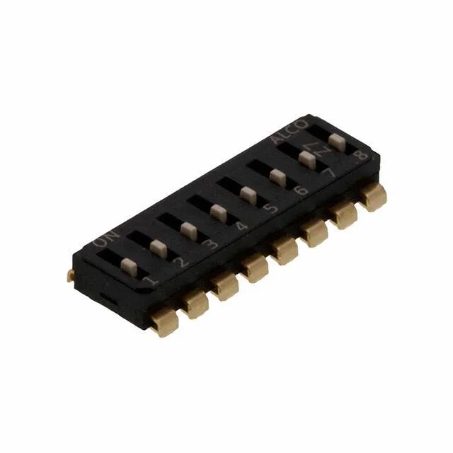 EDS08SNNNTR04Q (END STACK DIP 8P J RAISED T&R)