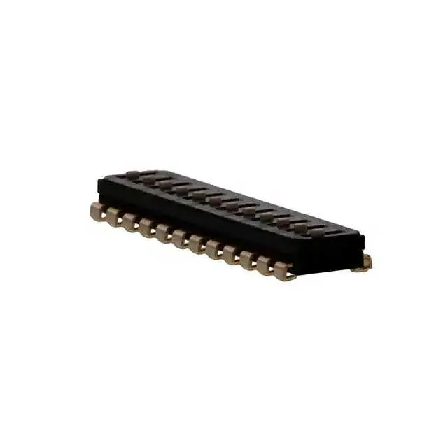 EDS12SNNNTU04Q (END STACK DIP 12P J RAISED TUBE)