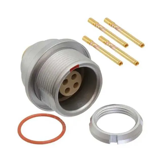 EEG.2K.304.CYM (CONN RCPT FMALE 4POS GOLD CRIMP)