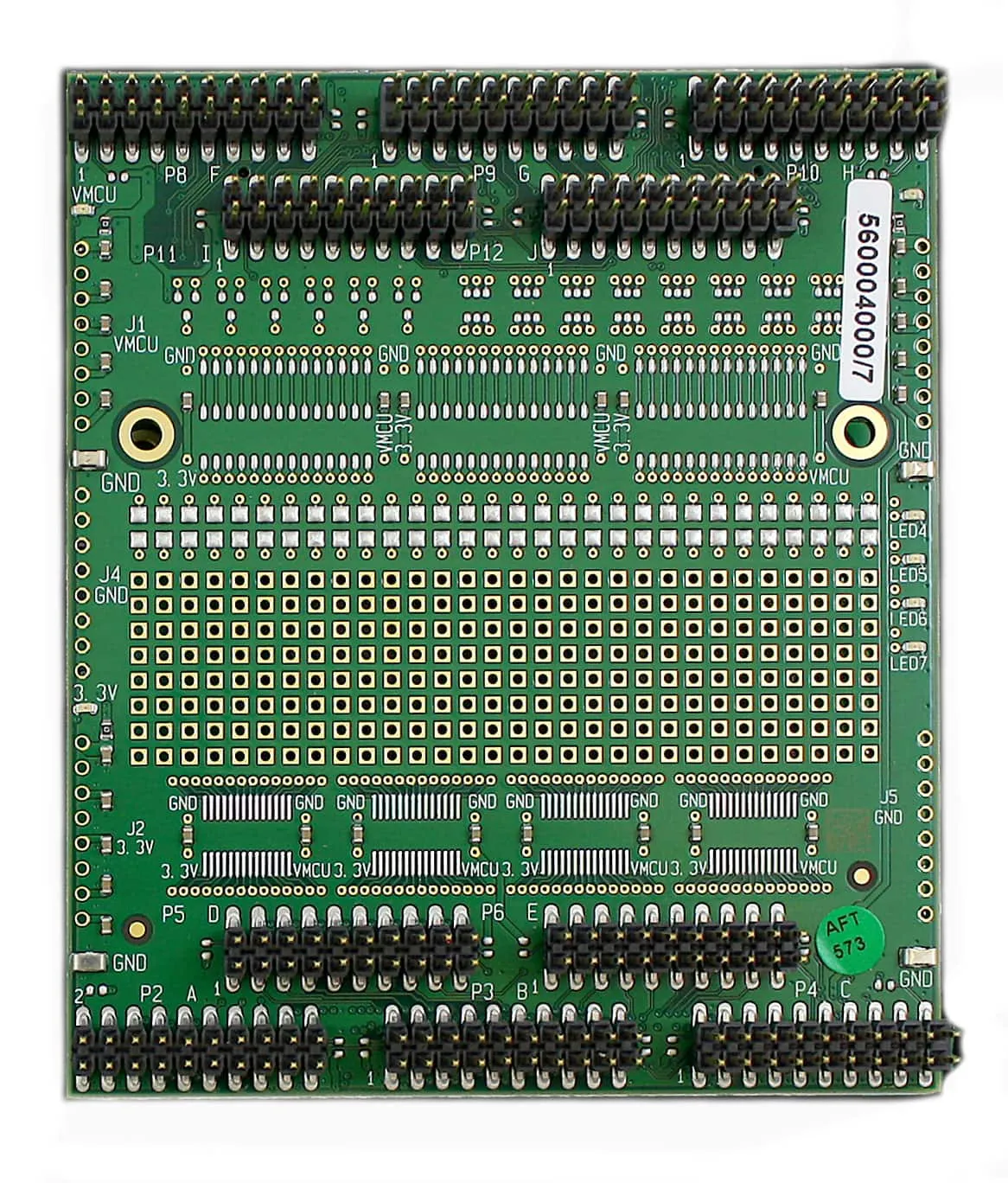 EFM32-GXXX-PTB (BOARD PROTOTYPING FOR EFM32)