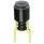 TH201-YEL (CAP PUSHBUTTON ROUND YELLOW)