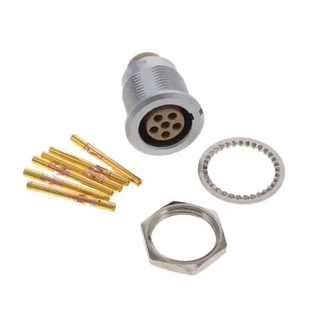 EGG.2B.306.CYM (CONN RCPT FMALE 6POS GOLD CRIMP)