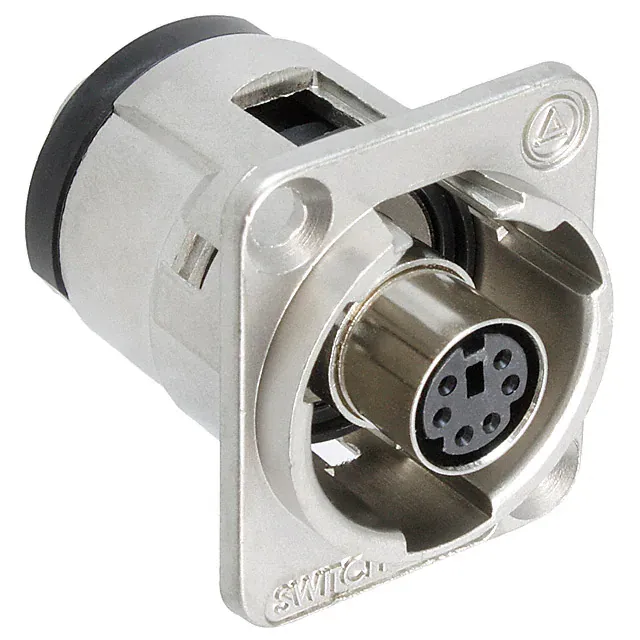 EH6MD2X (CONN ADAPTER 6P-6P F-F PNL MNT)