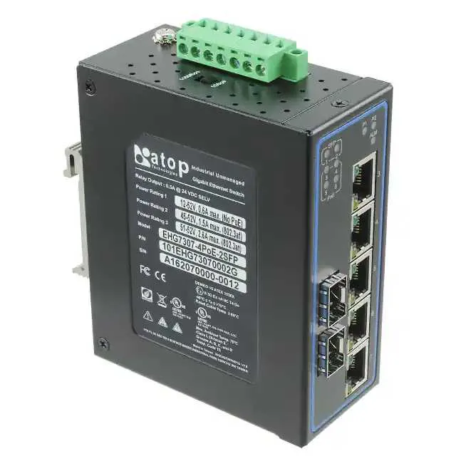 EHG7307-4POE-2SFP (ETHERNET SWITCH UN-MGD 7-PORT)