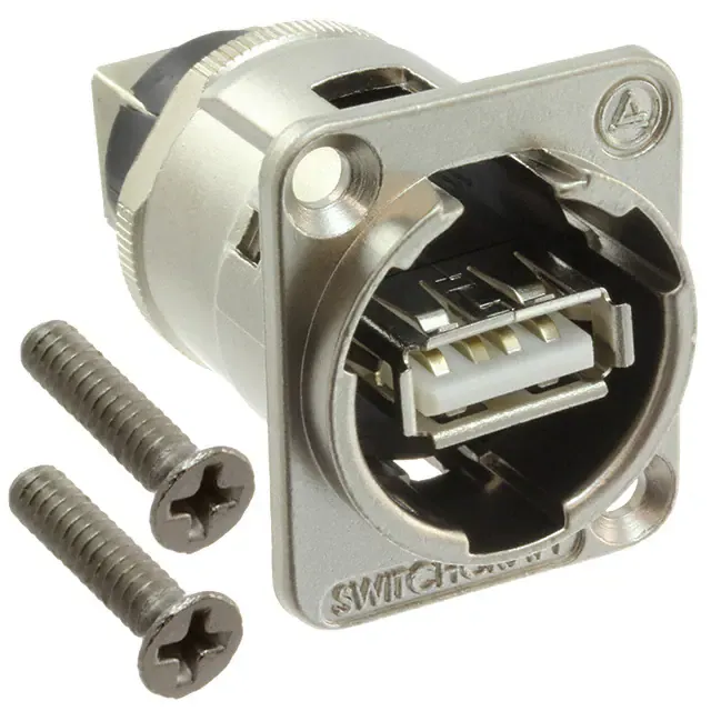 EHUSBABXPKG (CONN EH USB A-B NICKEL 4-40SCREW)