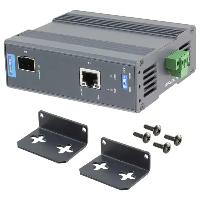 EKI-2741FHPI-AE (1-PORT GBE WITH POE+ 60W TO SFP)