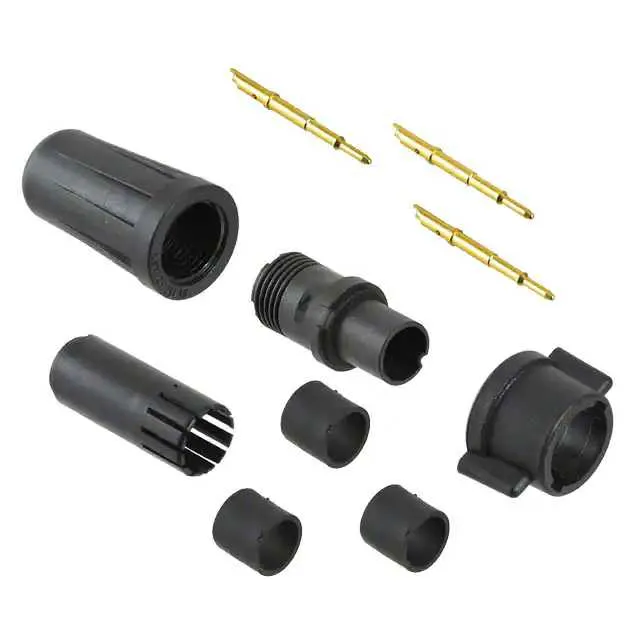EN2C3M20DCW (CONN PLUG MALE 3POS GOLD)