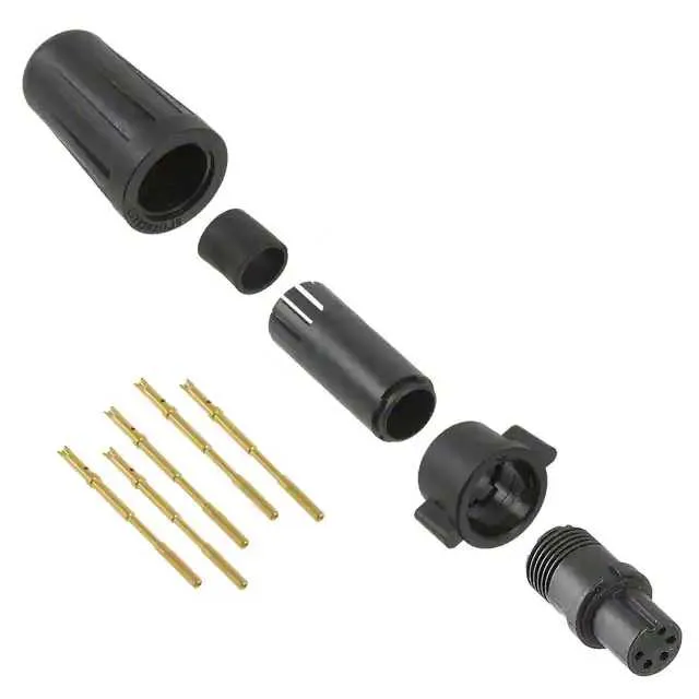EN2C5F26G3W (CONN PLUG FMALE 5POS GOLD)