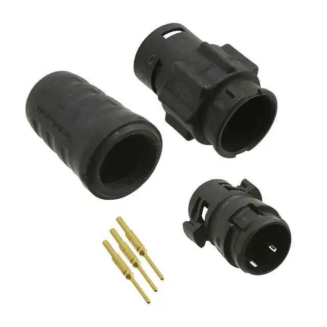 EN3L3MCX (CONN RCPT MALE 3POS GOLD CRIMP)