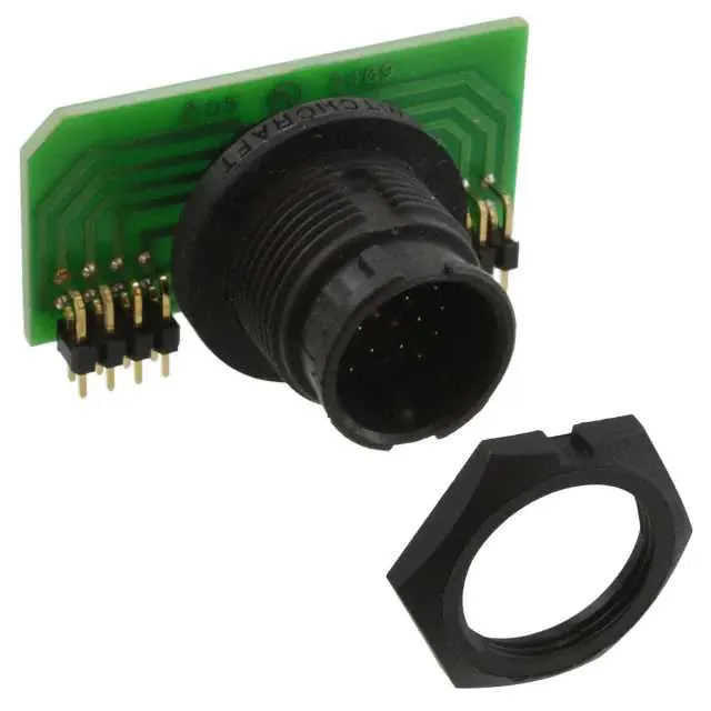 EN3P17MRAPCBW (CONN RCPT MALE 17POS GOLD PCB)