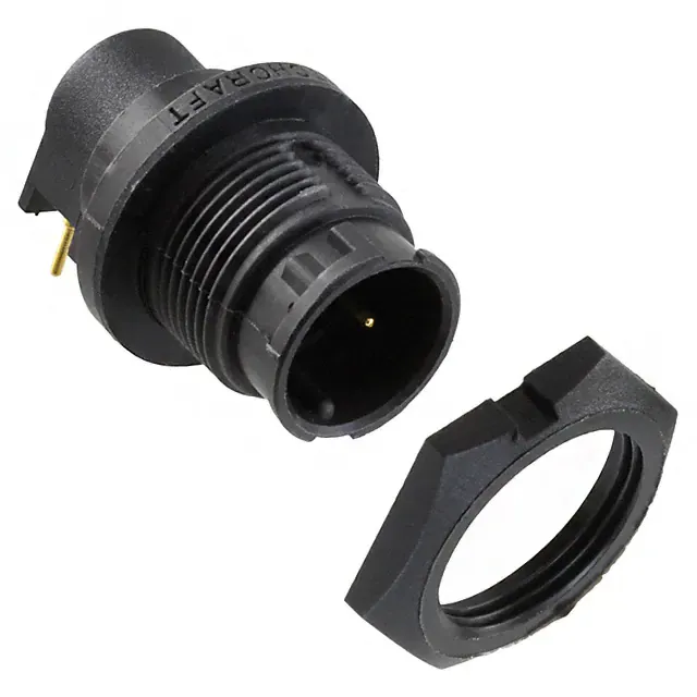 EN3P2MRAPCX (CONN RCPT MALE 2POS GOLD SOLDER)