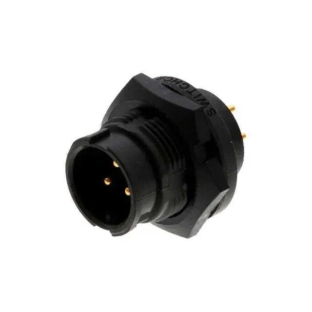 EN3P3M16PX (CONN RCPT MALE 3POS GOLD SOLDER)