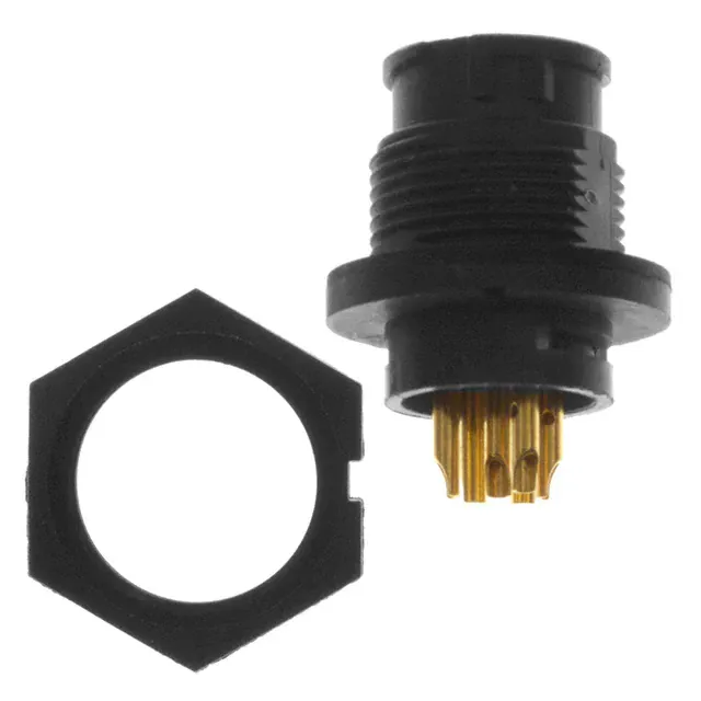 EN3P6FX (CONN RCPT FMALE 6POS SOLDER CUP)