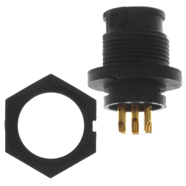 EN3P6MX (CONN RCPT MALE 6POS SOLDER CUP)