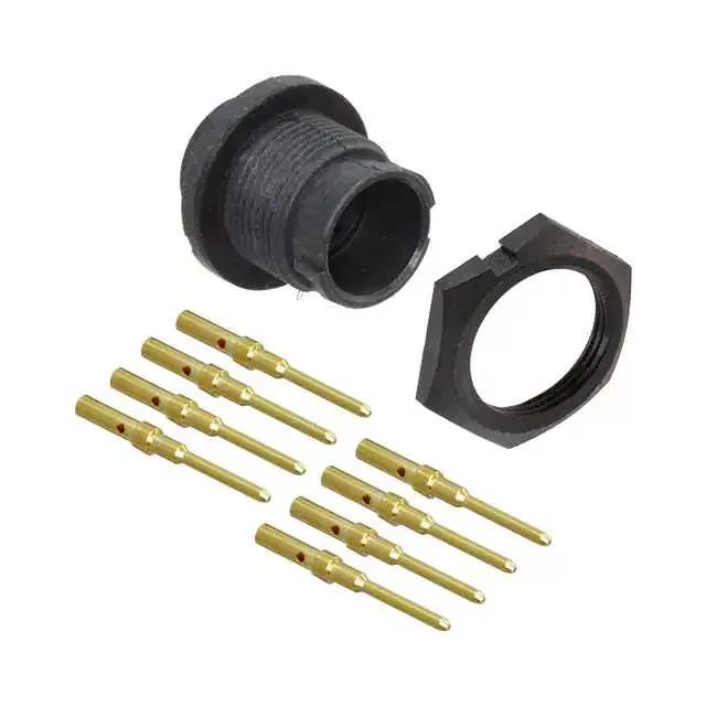 EN3P8MCX (CONN RCPT MALE 8POS GOLD CRIMP)