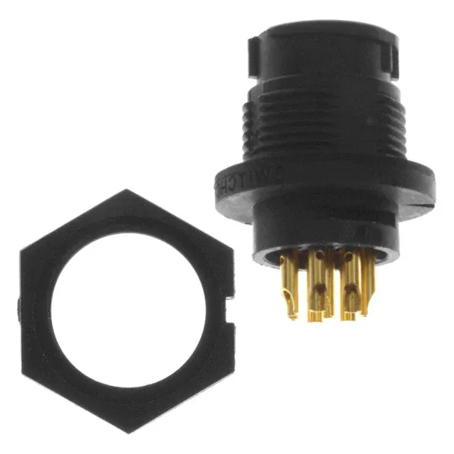 EN3P8MX (CONN RCPT MALE 8POS SOLDER CUP)