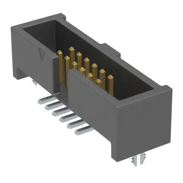 ESHF-106-01-L-D-SM-LC-K-TR (.050 X.050 EXTRA LENGTH SHROUDE)