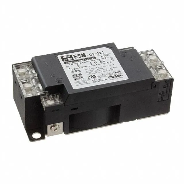 ESM-03-221 (LINE FILTER 250VDC/VAC 3A CHAS)