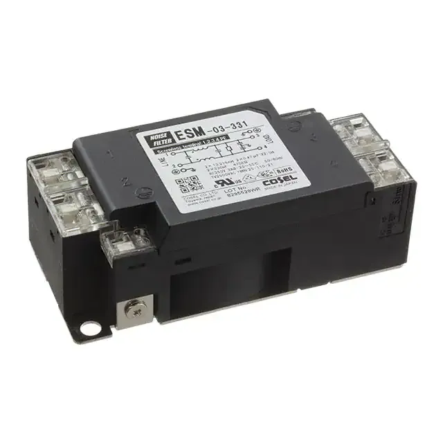 ESM-03-331 (LINE FILTER 250VDC/VAC 3A CHAS)
