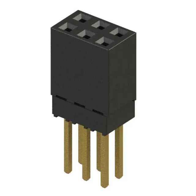 ESQ-103-13-G-D (ELEVATED SOCKET STRIPS)