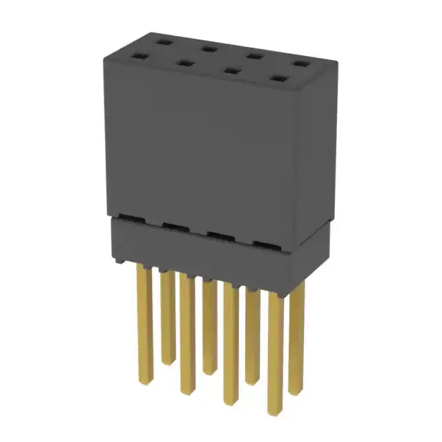 ESQ-104-13-G-D (ELEVATED SOCKET STRIPS)