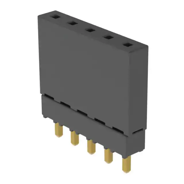 ESQ-105-12-G-S (ELEVATED SOCKET STRIPS)