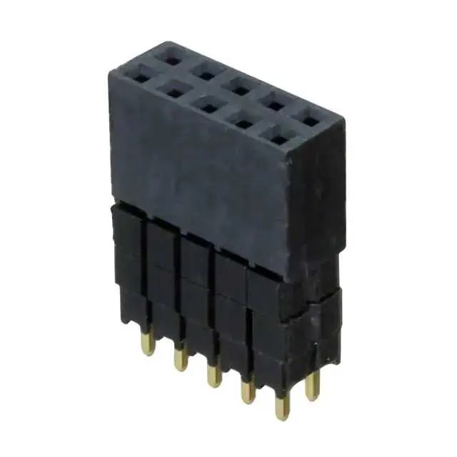 ESQ-105-33-G-D (ELEVATED SKT STRIPS)