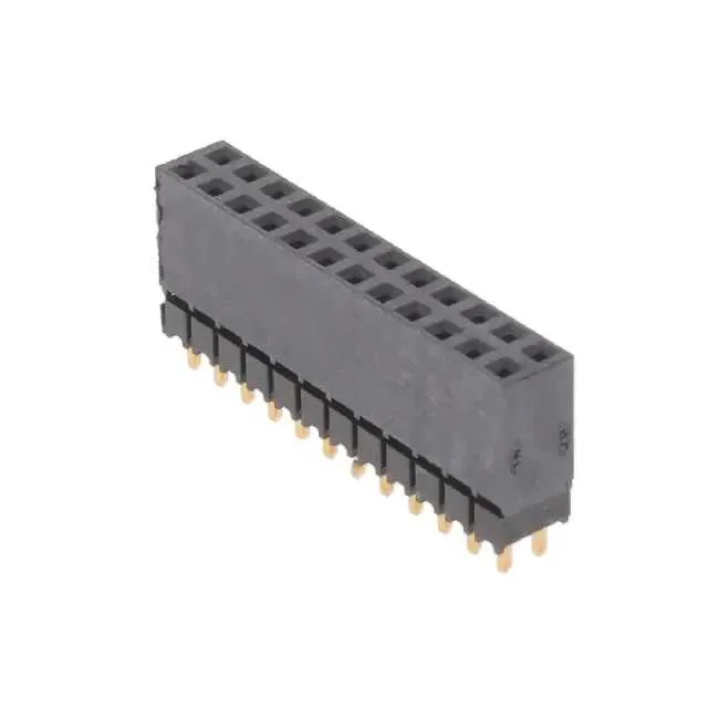 ESQ-112-37-G-D-LL (ELEVATED SOCKET STRIPS)