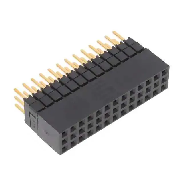 ESQ-113-23-G-T (ELEVATED SOCKET STRIPS)