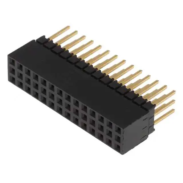 ESQ-114-13-G-T (ELEVATED SOCKET STRIPS)