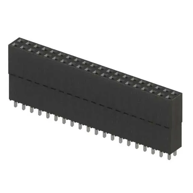 ESQ-120-33-L-D (ELEVATED SOCKET STRIPS)