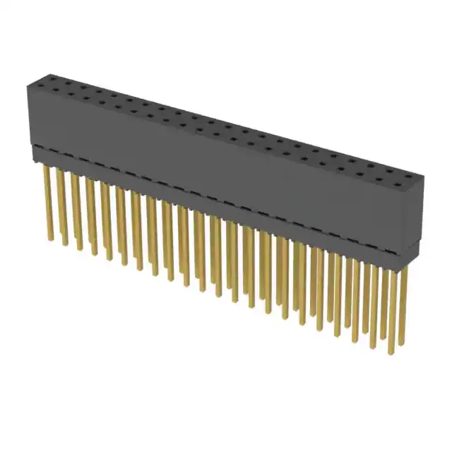 ESQ-122-14-G-D (ELEVATED SOCKET STRIPS)